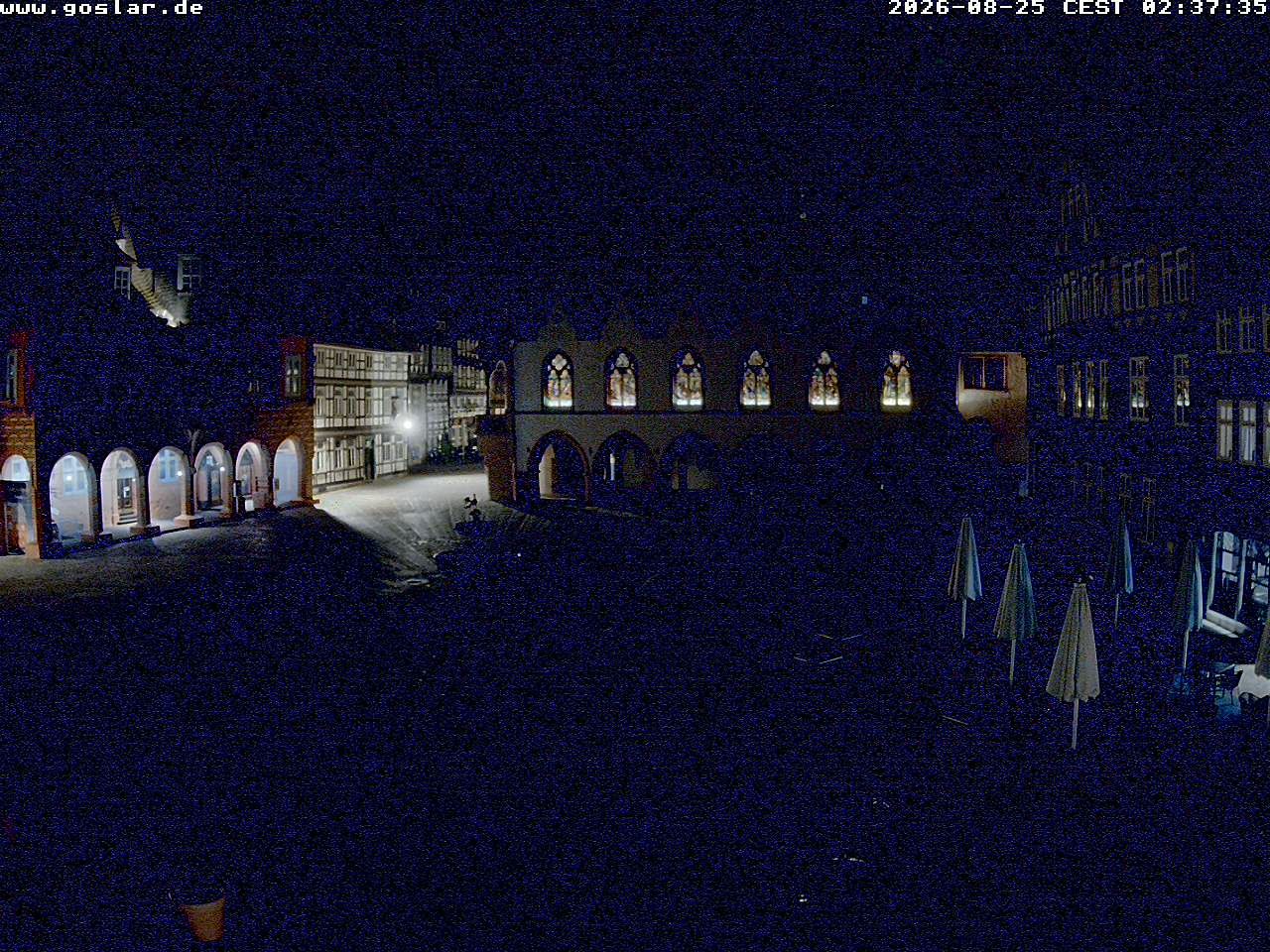 Archiv Foto Webcam Marktplatz Goslar