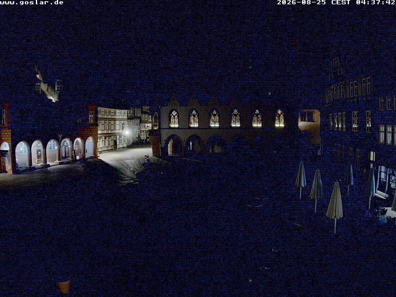 Archiv Foto Webcam Marktplatz Goslar