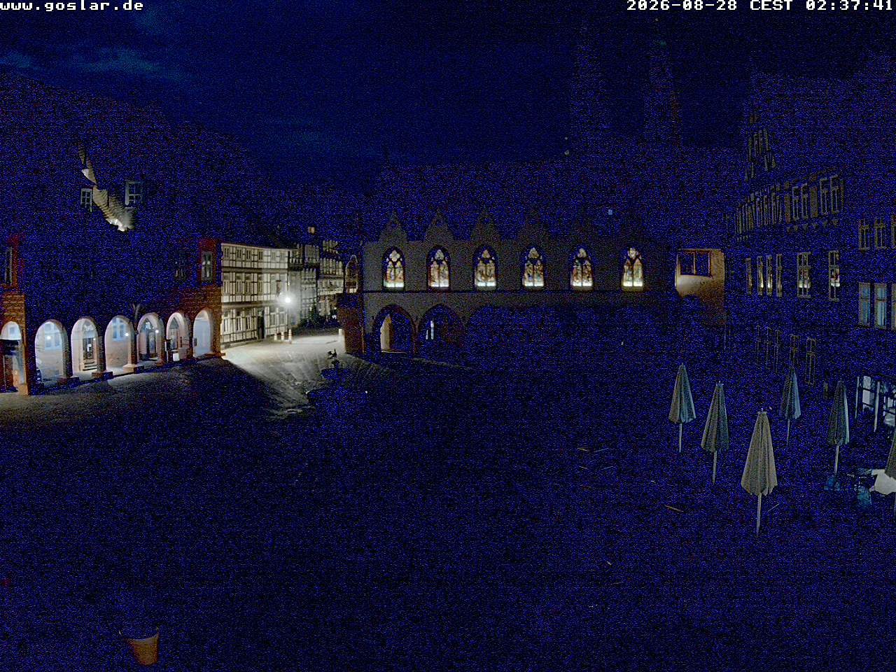 Archiv Foto Webcam Marktplatz Goslar