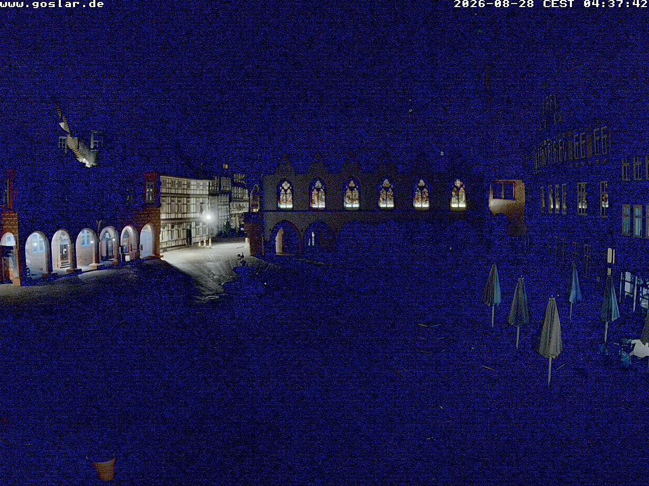 Archiv Foto Webcam Marktplatz Goslar