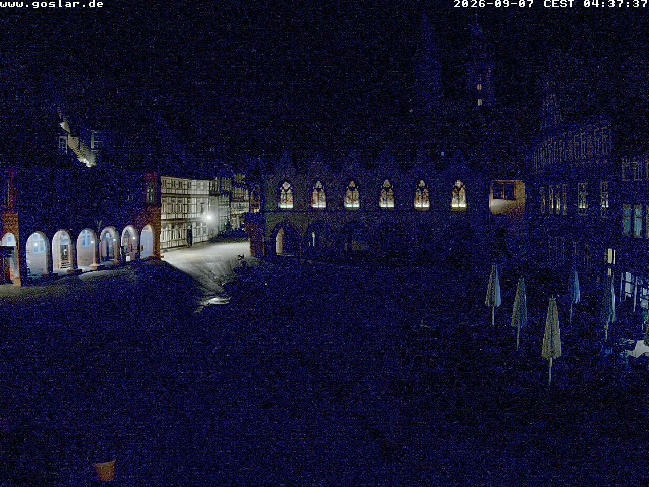 Archiv Foto Webcam Marktplatz Goslar