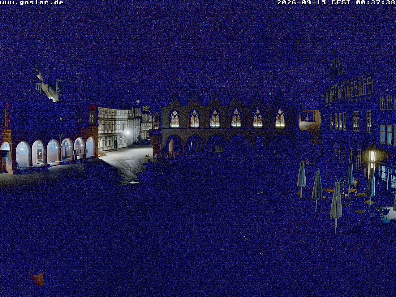 Archiv Foto Webcam Marktplatz Goslar