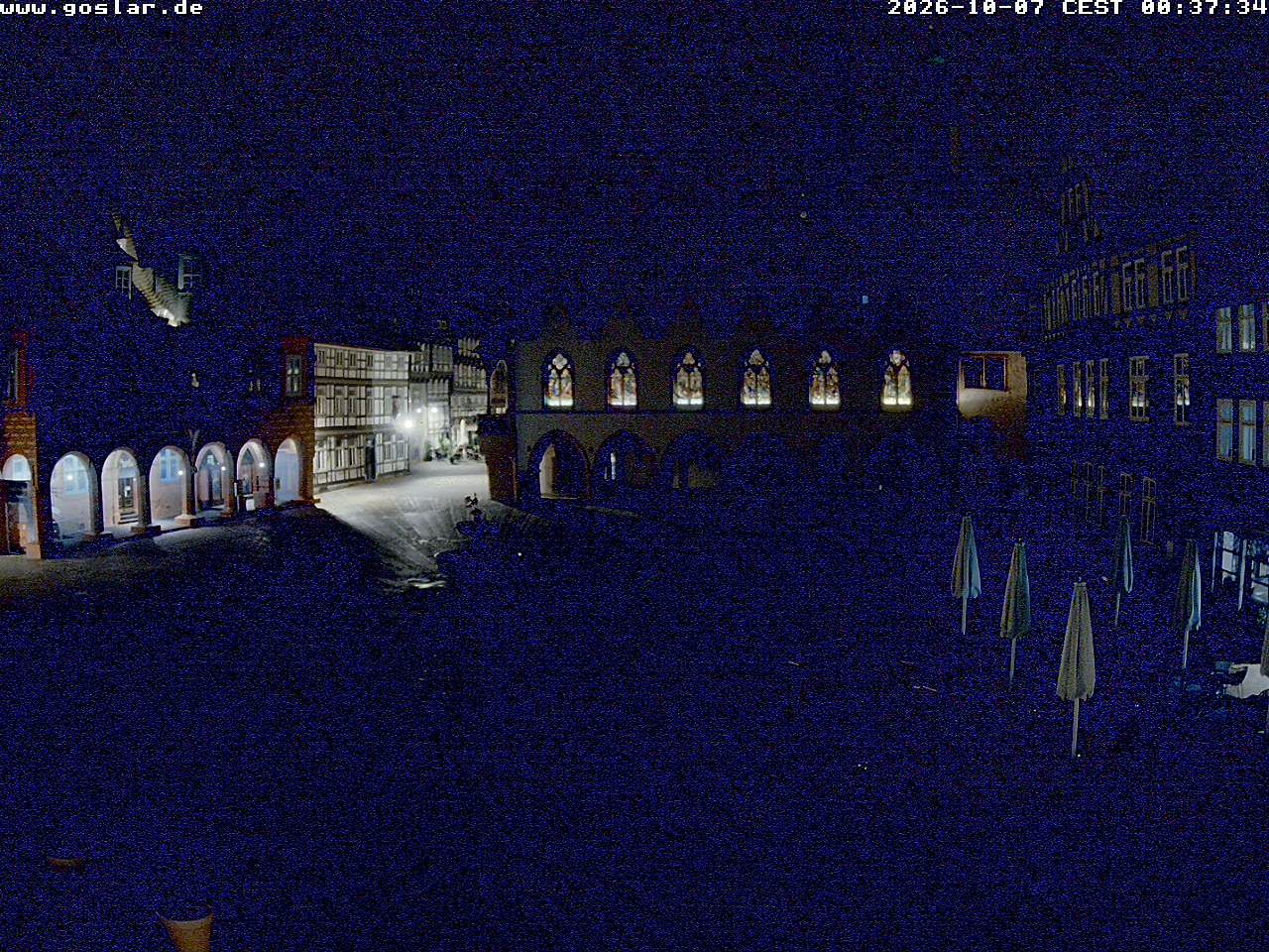 Archiv Foto Webcam Marktplatz Goslar