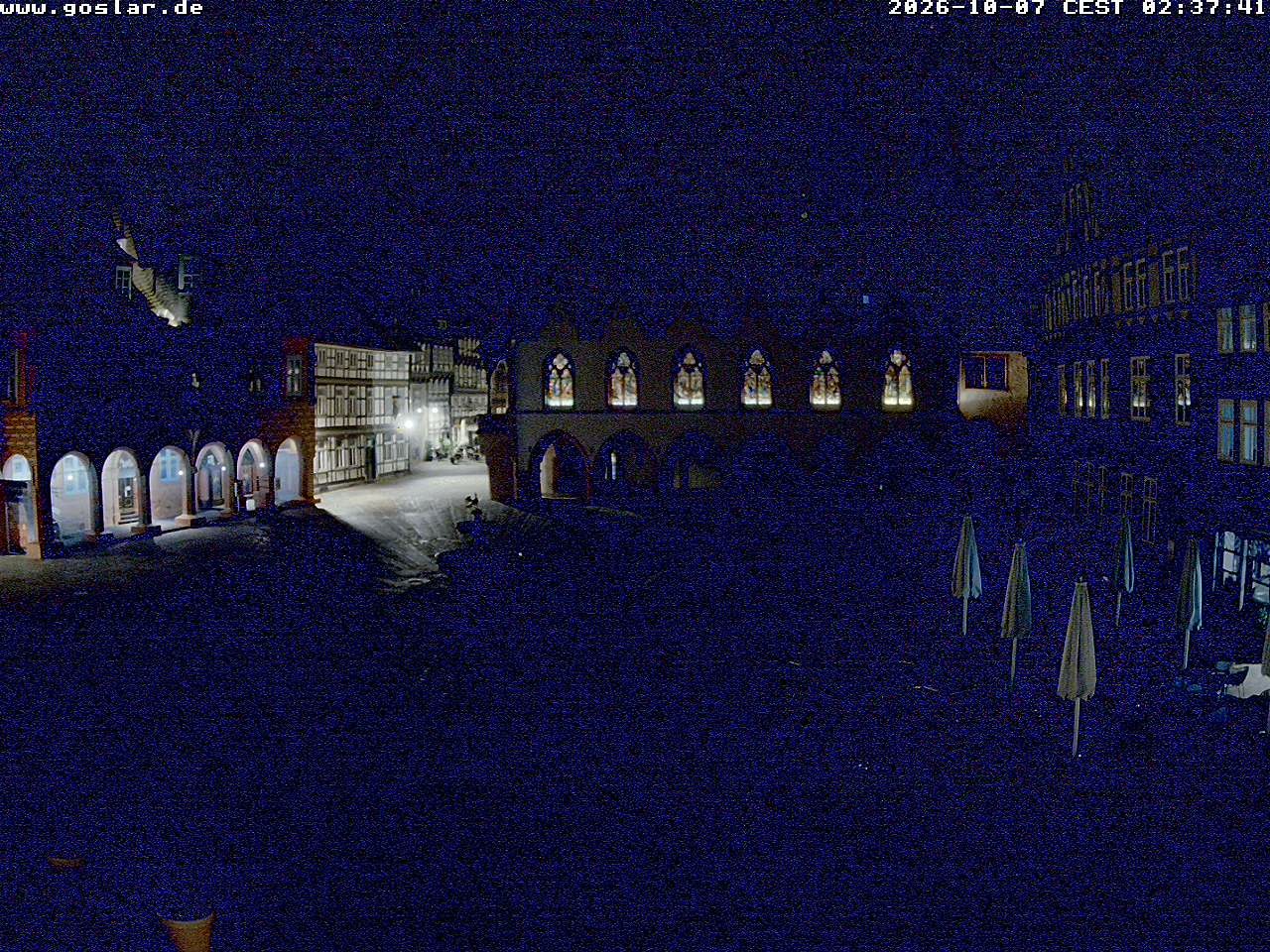 Archiv Foto Webcam Marktplatz Goslar