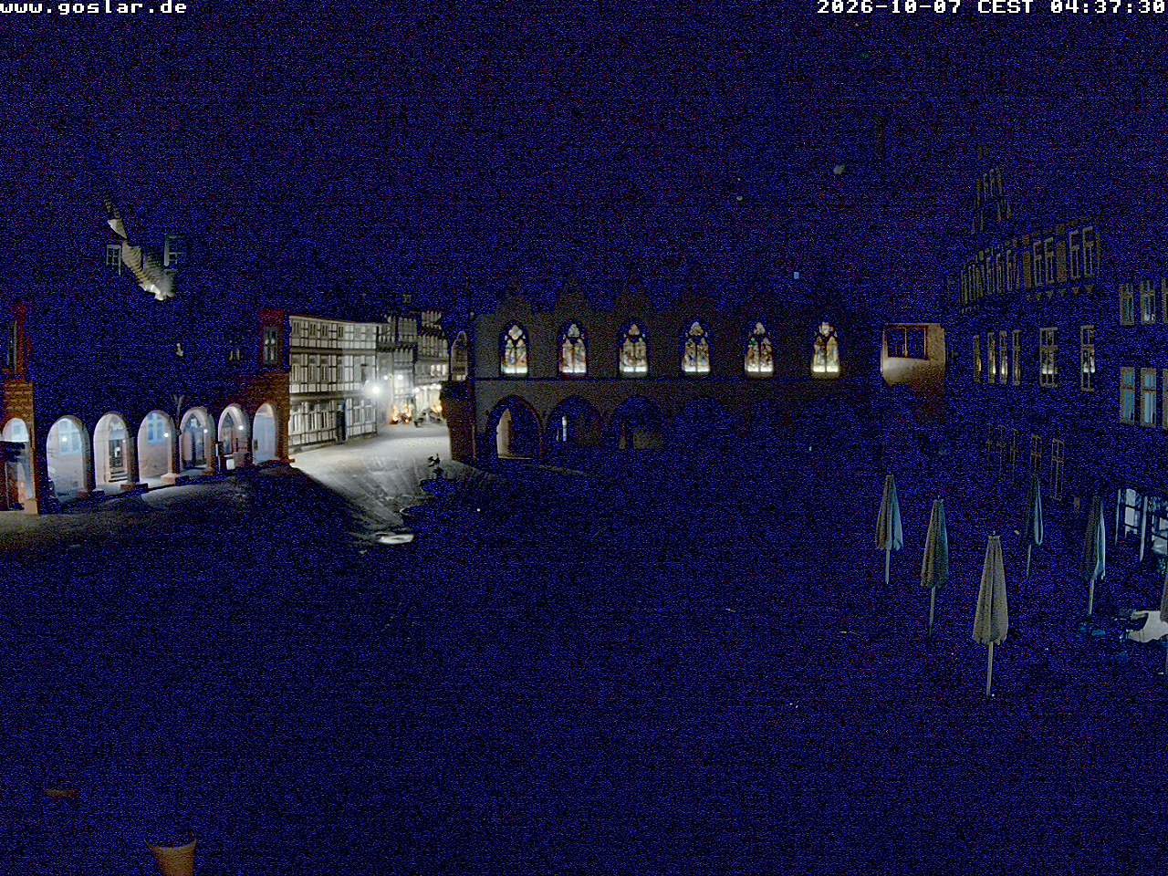 Archiv Foto Webcam Marktplatz Goslar