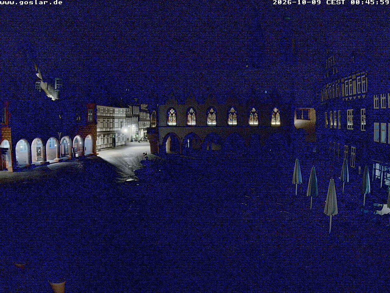 Archiv Foto Webcam Marktplatz Goslar