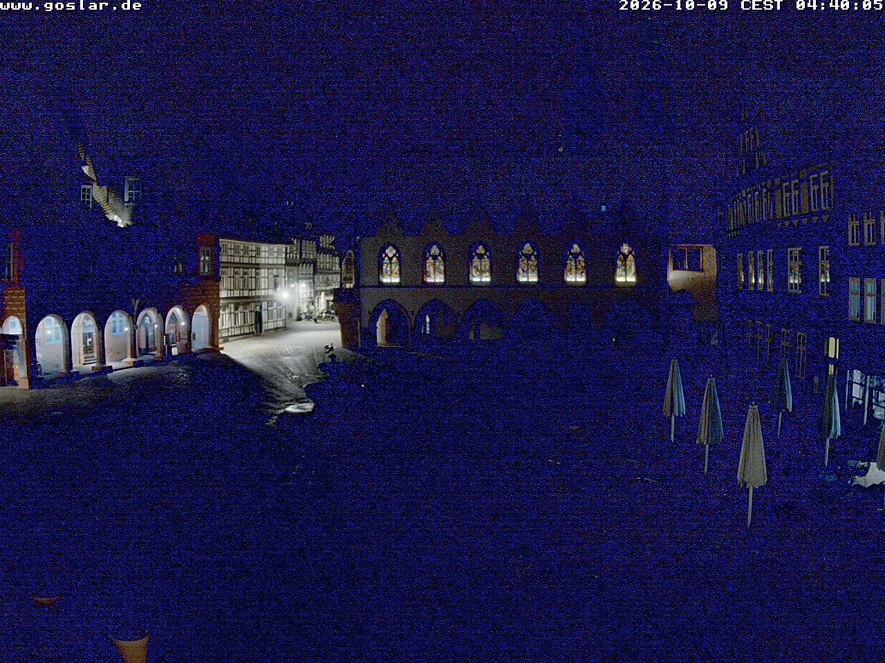 Archiv Foto Webcam Marktplatz Goslar