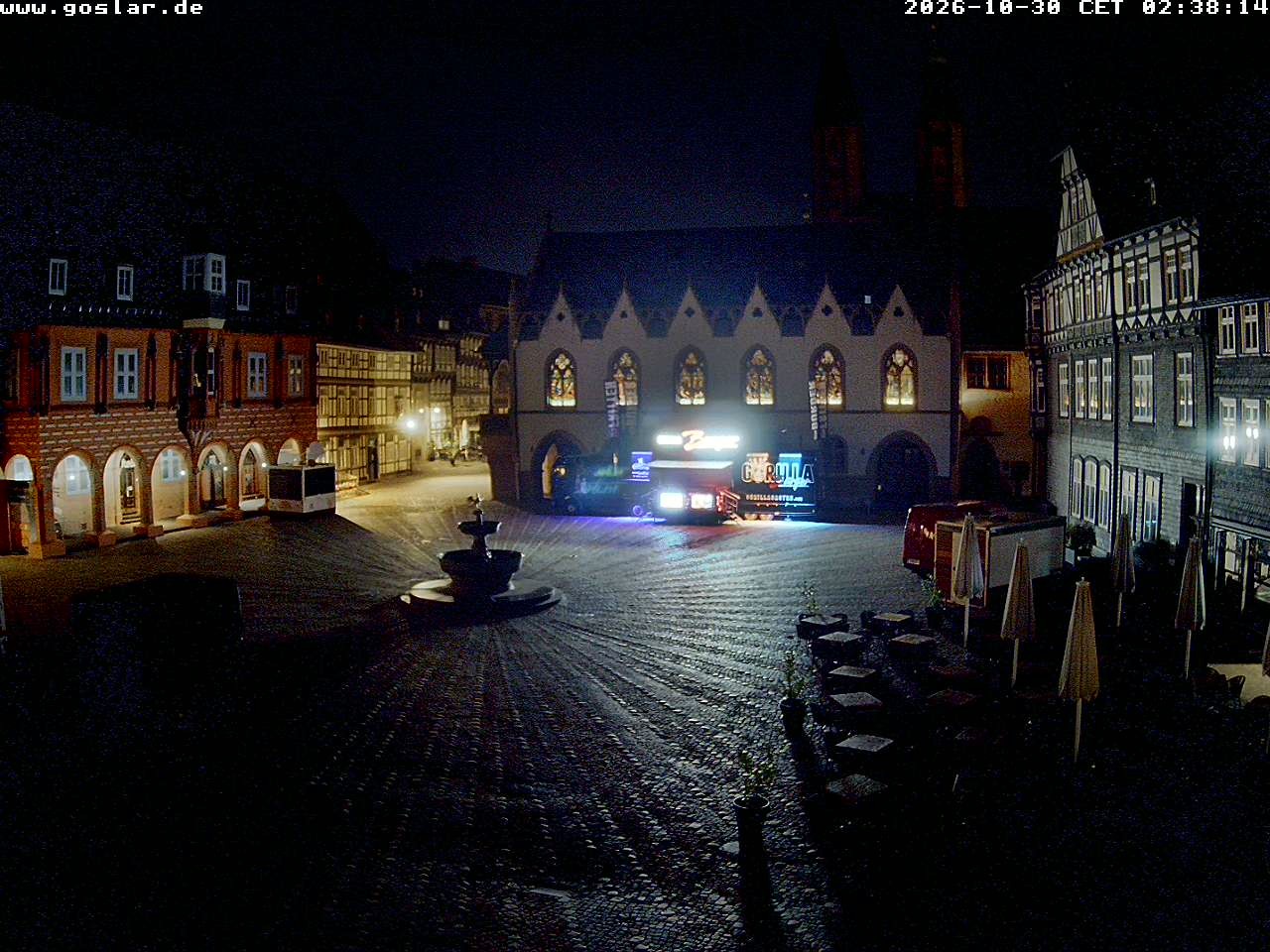 Archiv Foto Webcam Marktplatz Goslar