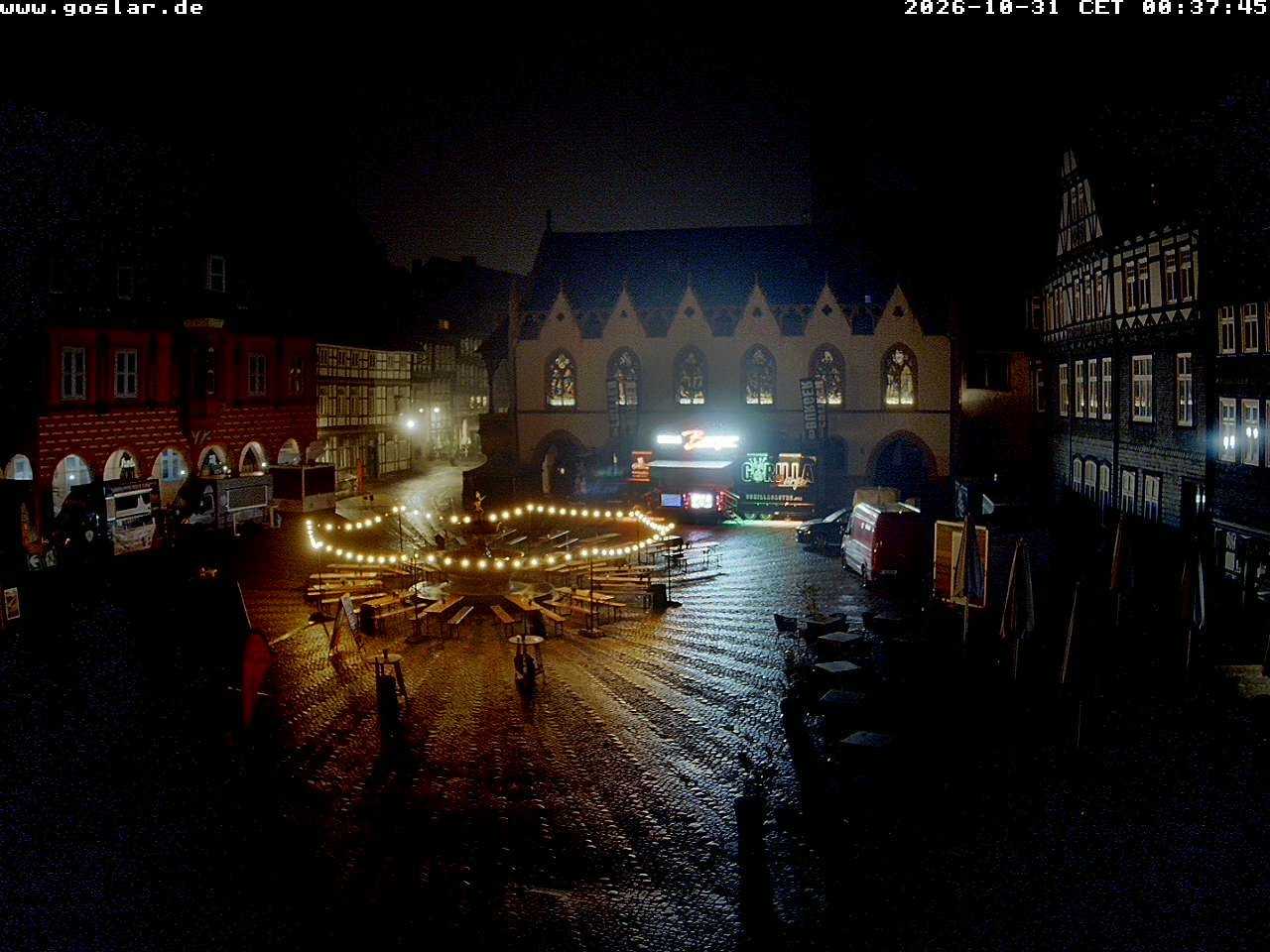 Archiv Foto Webcam Marktplatz Goslar
