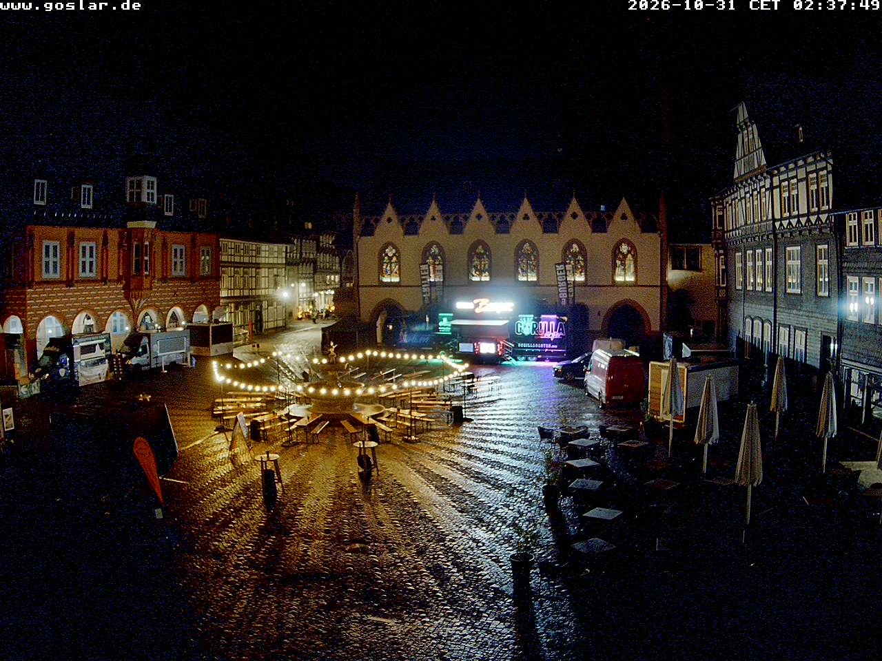Archiv Foto Webcam Marktplatz Goslar