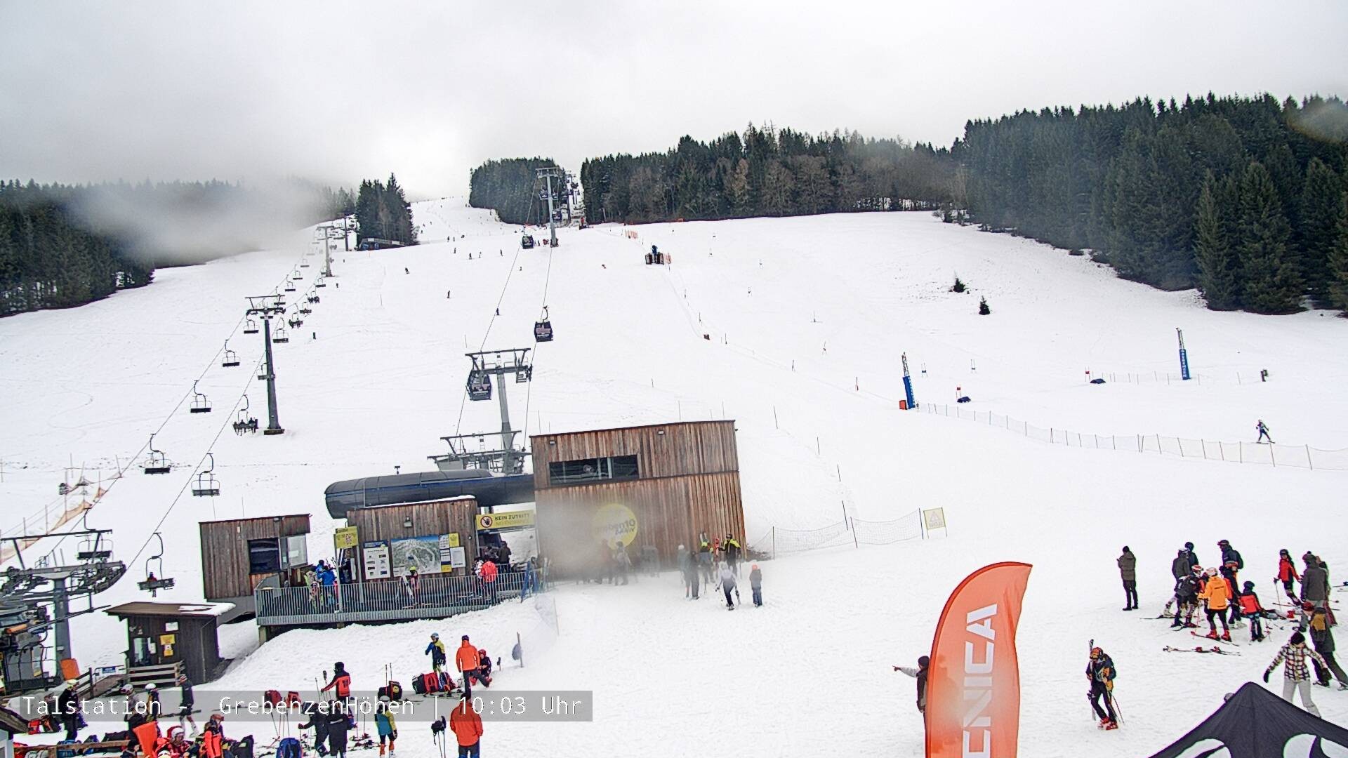 Archiv Foto Webcam St. Lambrecht: Sessellift