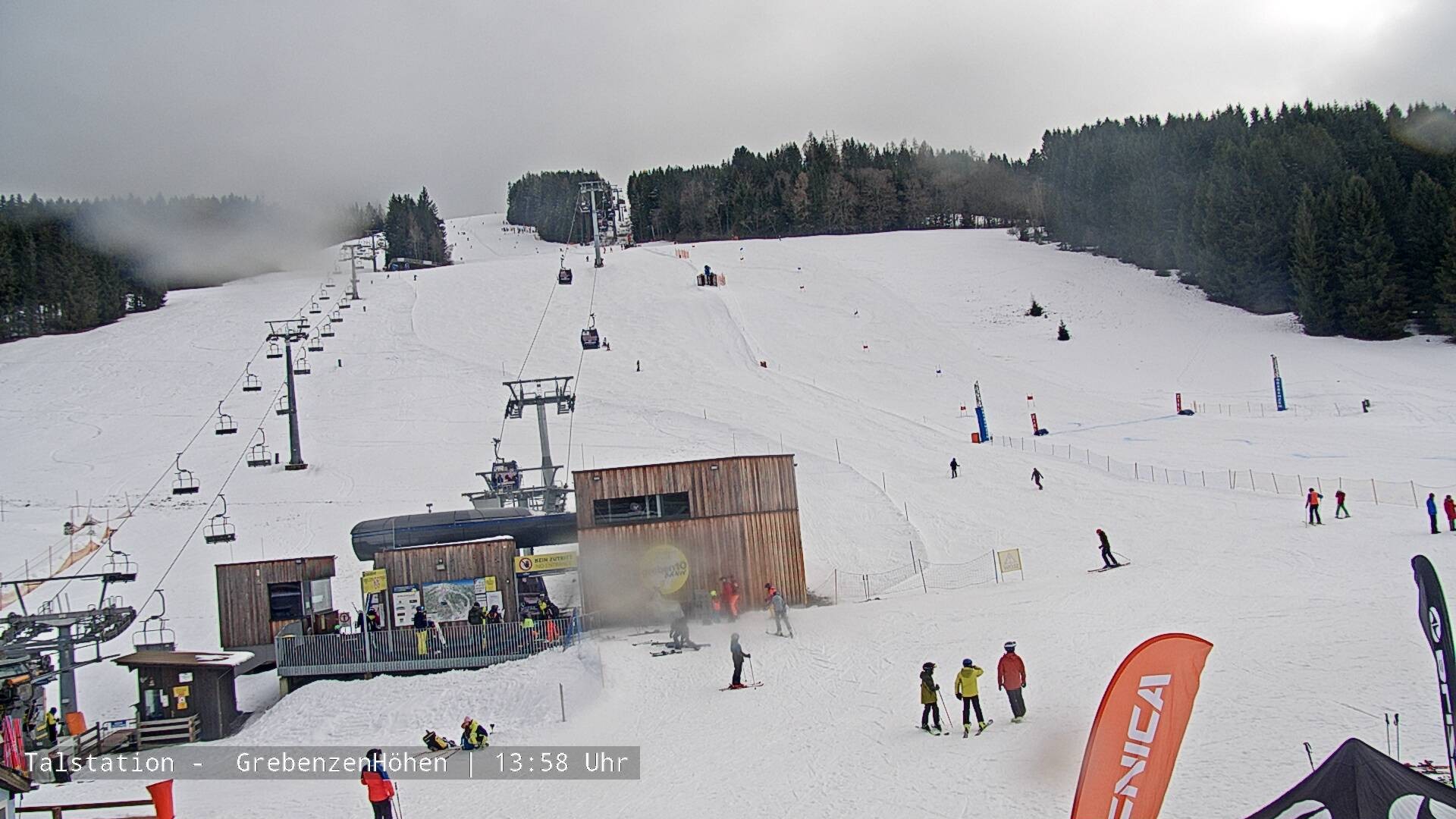 Archiv Foto Webcam St. Lambrecht: Sessellift