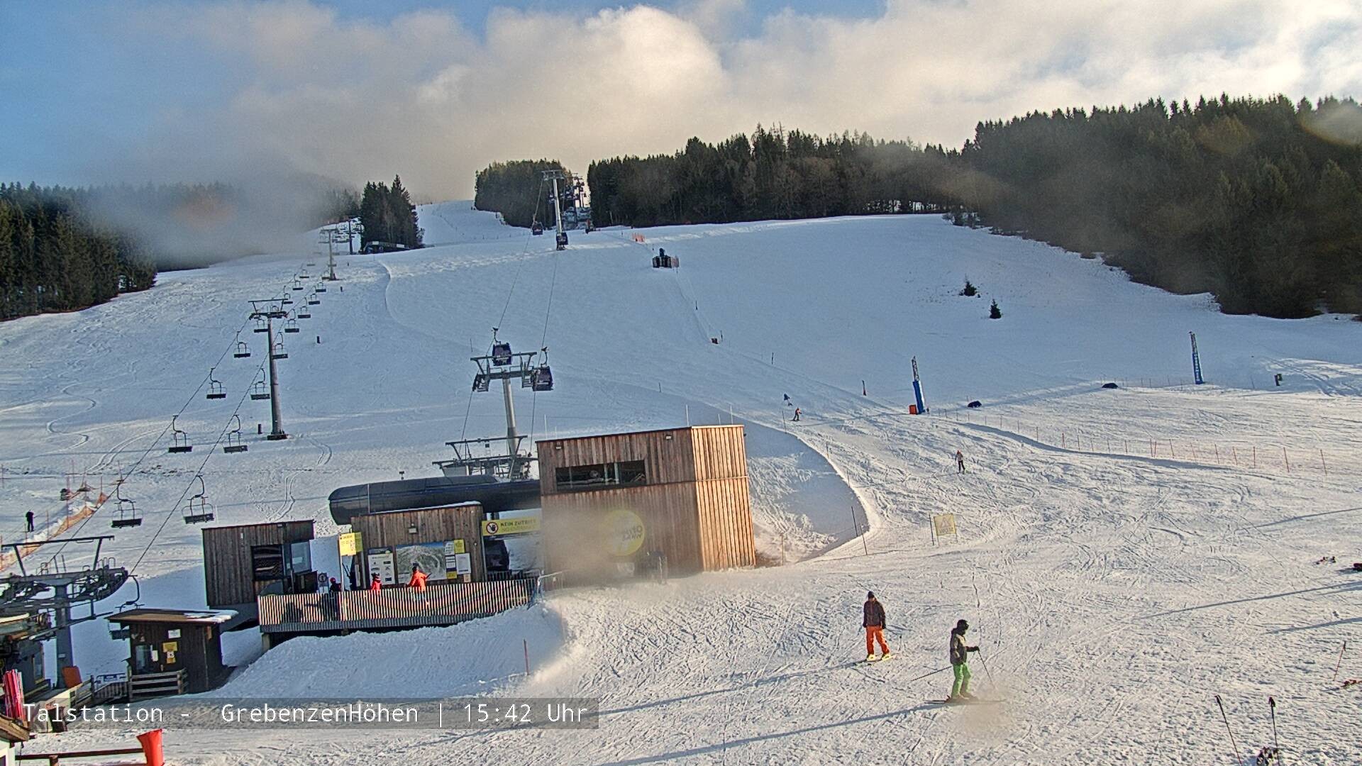 Archiv Foto Webcam St. Lambrecht: Sessellift