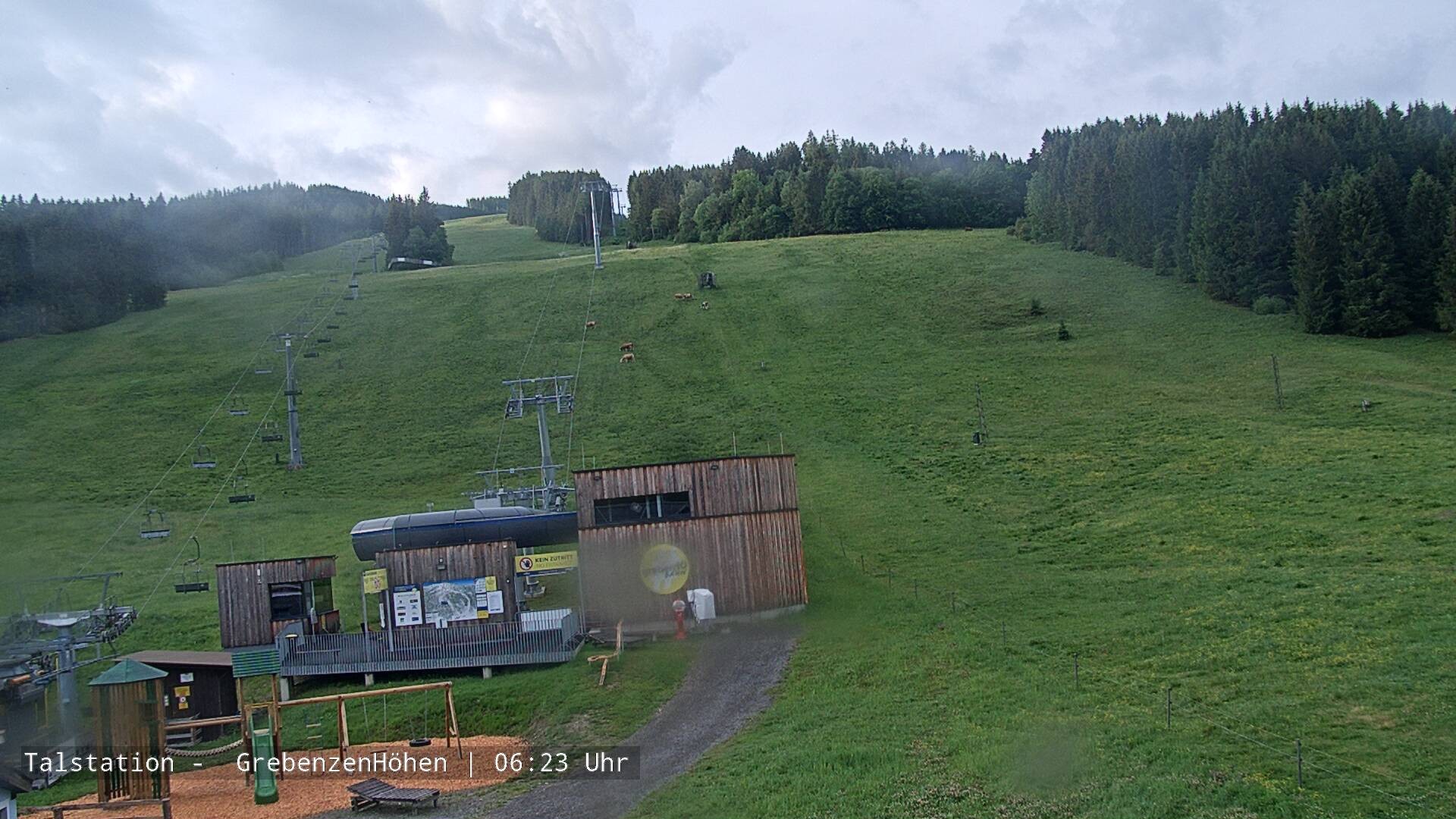 Archiv Foto Webcam St. Lambrecht: Sessellift