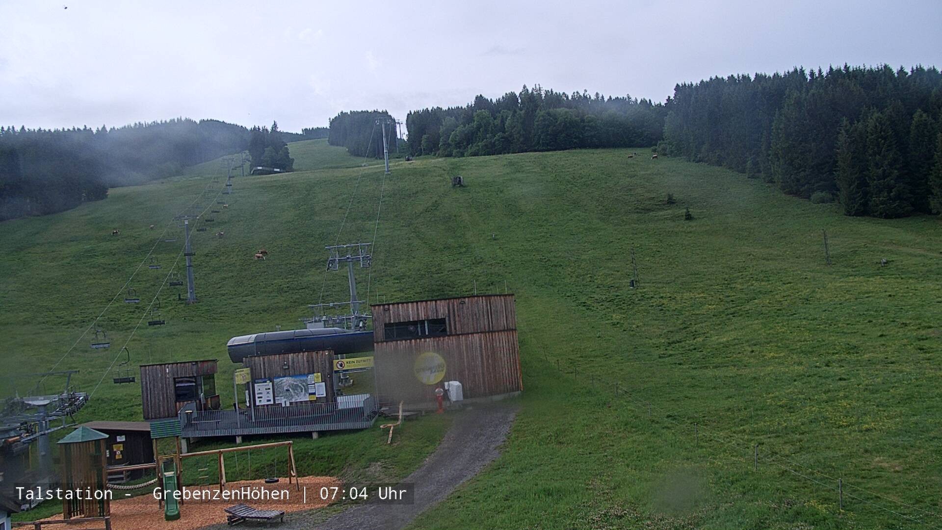 Archiv Foto Webcam St. Lambrecht: Sessellift