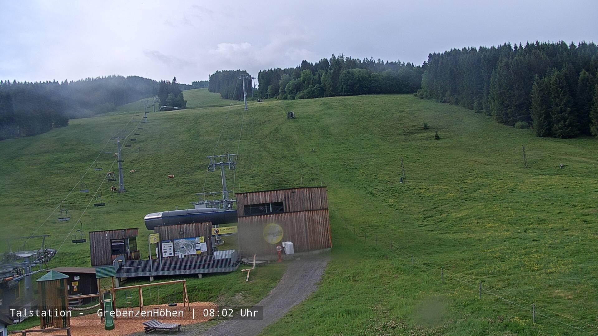 Archiv Foto Webcam St. Lambrecht: Sessellift
