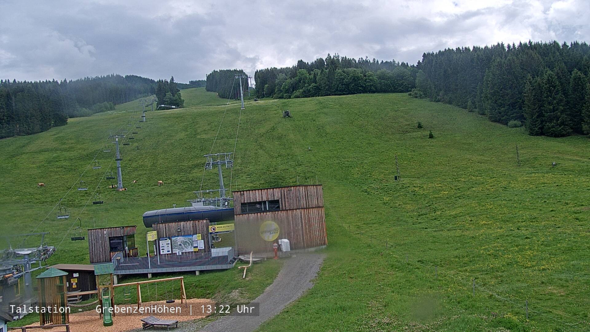Archiv Foto Webcam St. Lambrecht: Sessellift