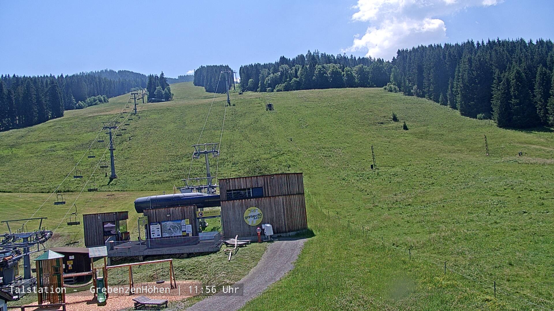 Archiv Foto Webcam St. Lambrecht: Sessellift