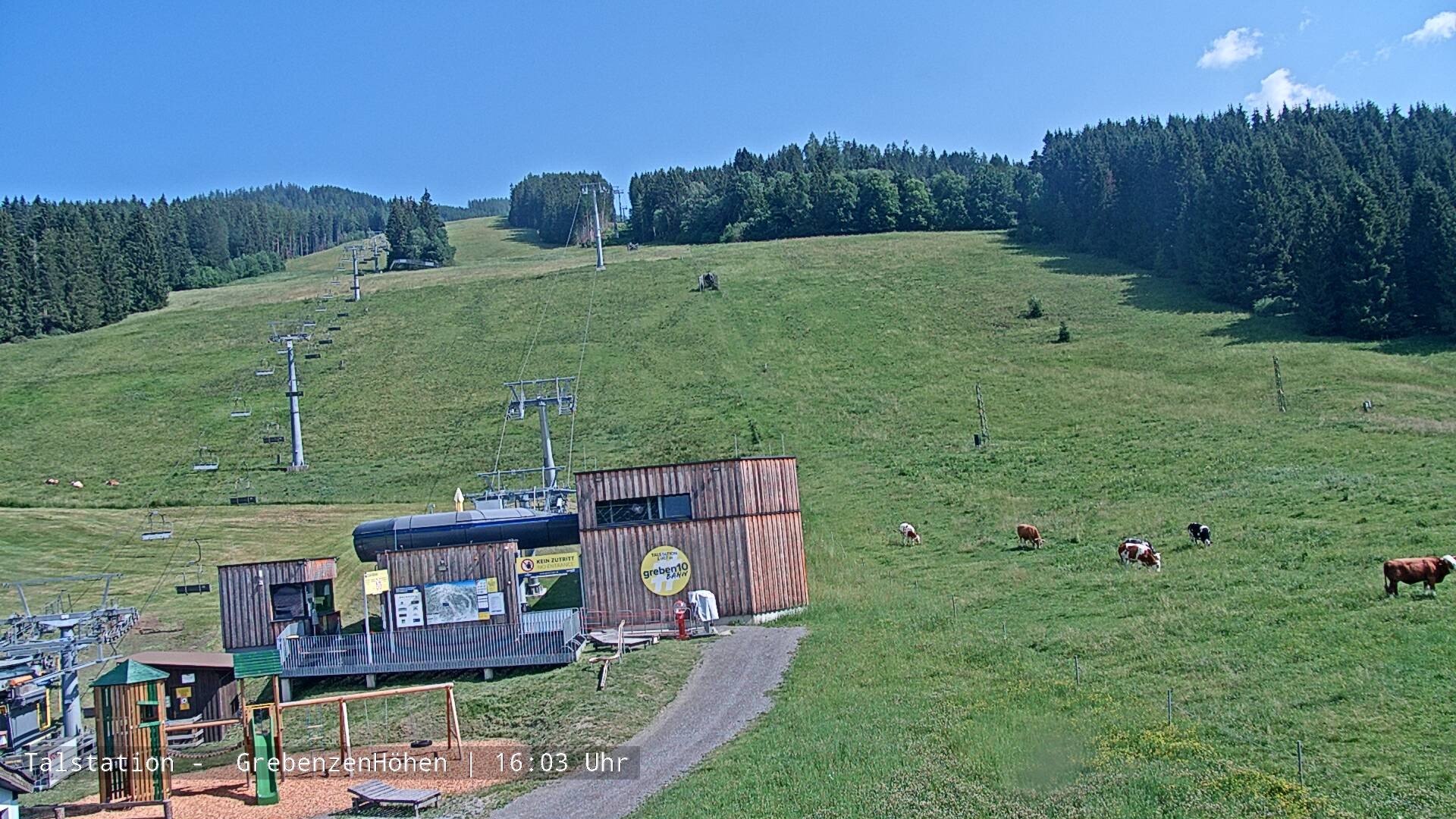 Archiv Foto Webcam St. Lambrecht: Sessellift