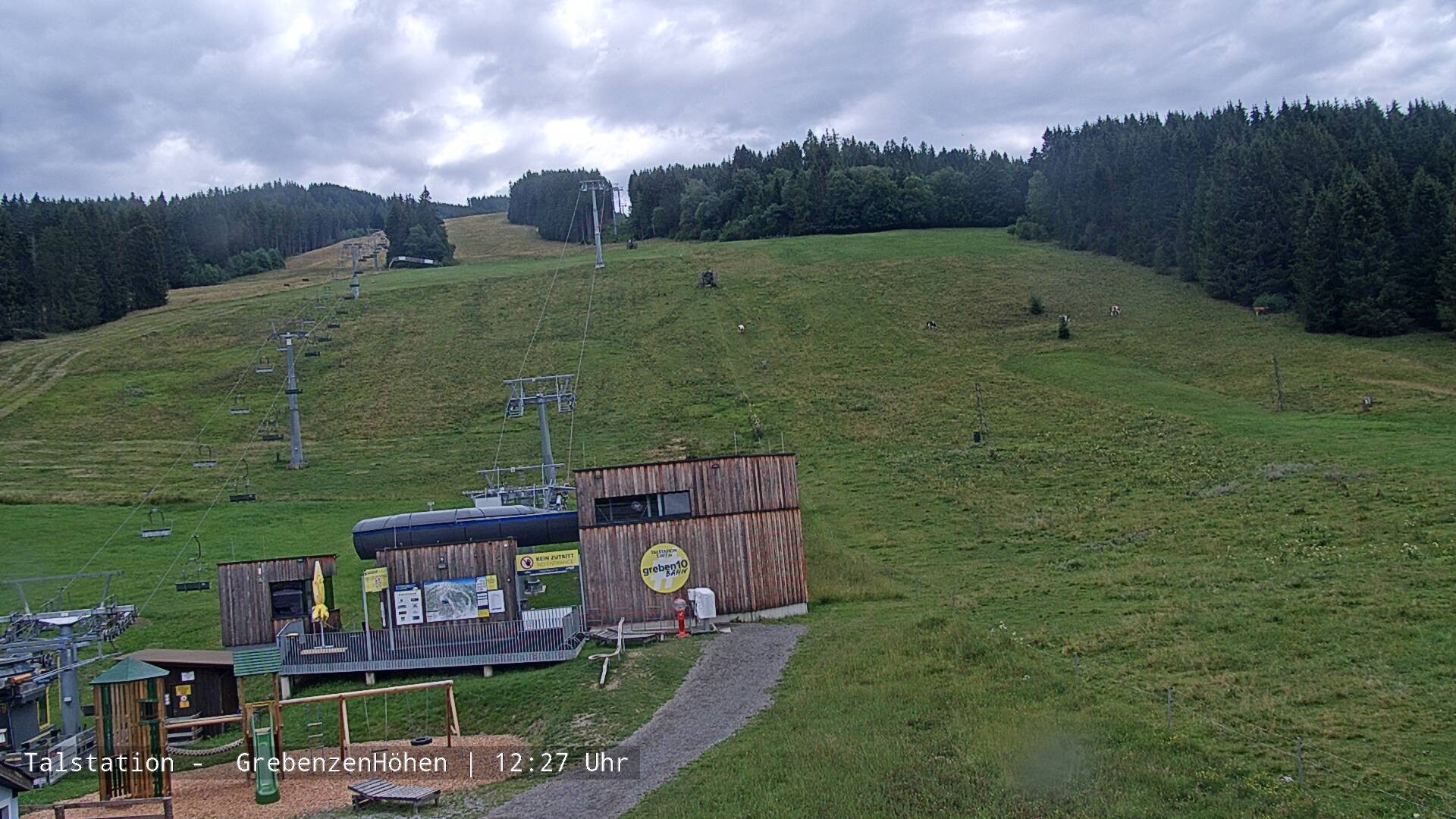 Archiv Foto Webcam St. Lambrecht: Sessellift