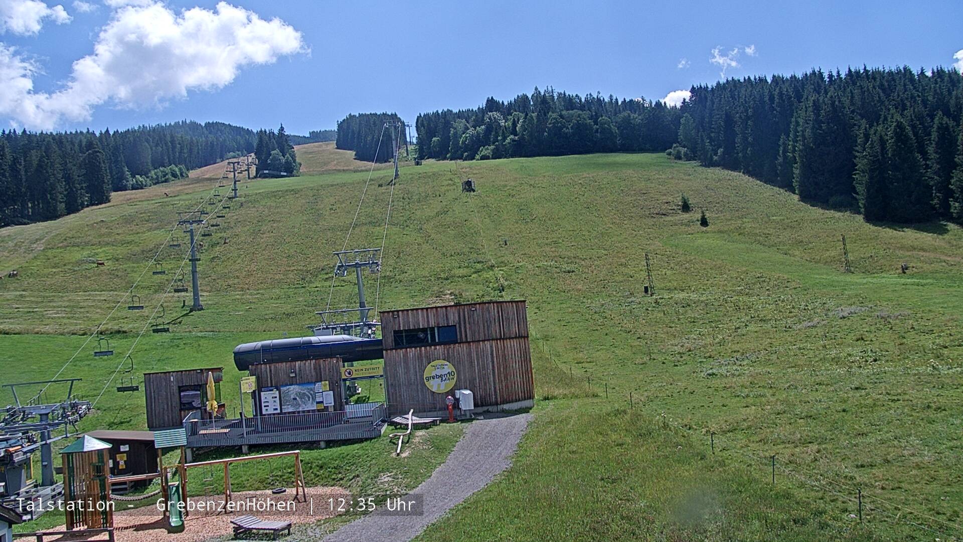 Archiv Foto Webcam St. Lambrecht: Sessellift