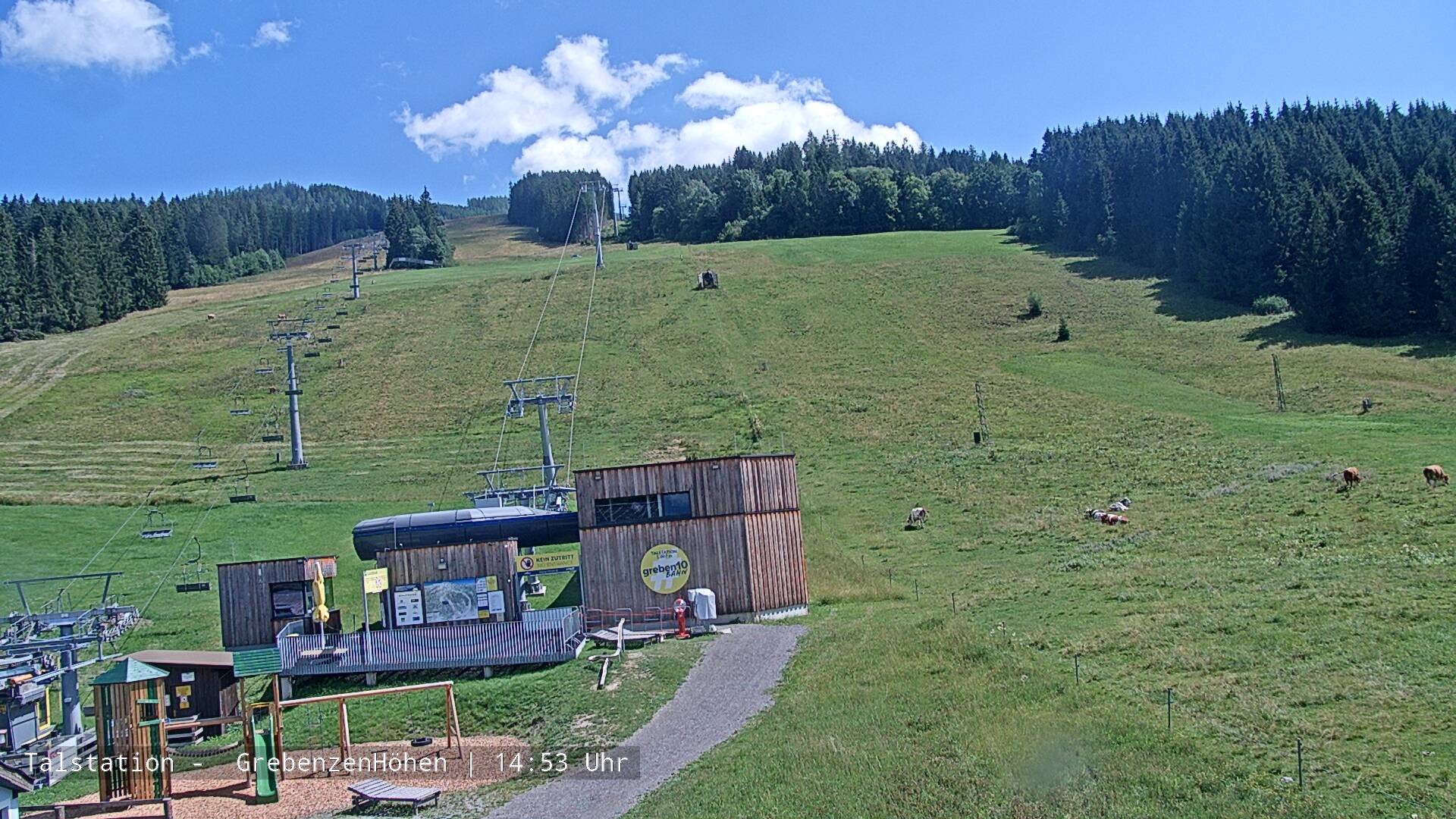 Archiv Foto Webcam St. Lambrecht: Sessellift