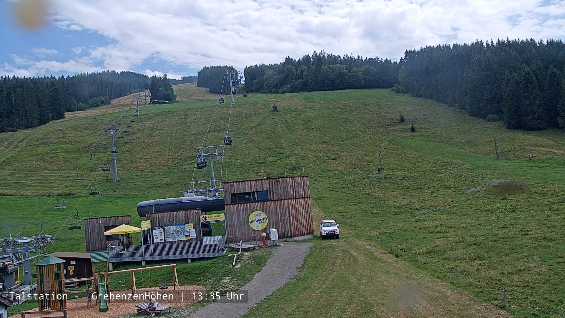 Archiv Foto Webcam St. Lambrecht: Sessellift