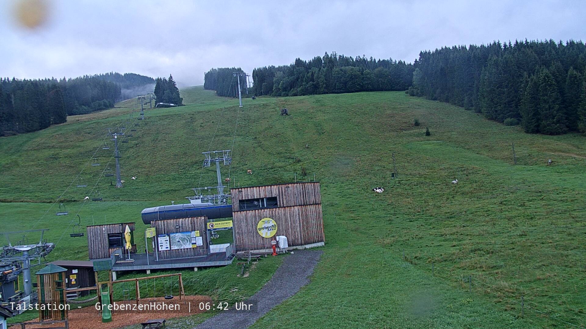 Archiv Foto Webcam St. Lambrecht: Sessellift