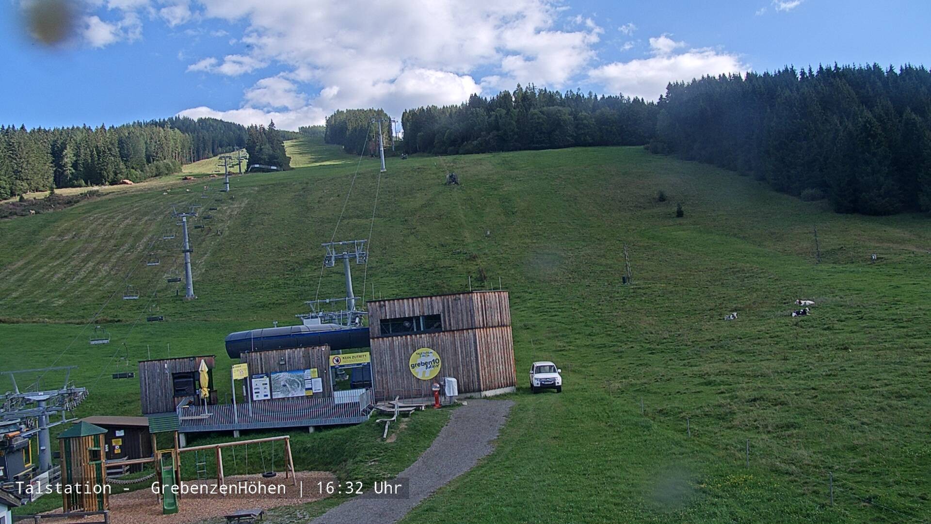 Archiv Foto Webcam St. Lambrecht: Sessellift