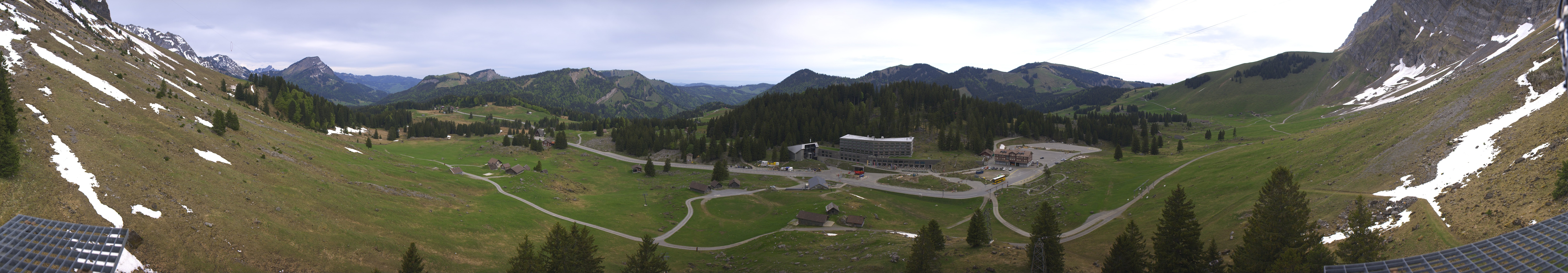 Archived image Webcam Hotel Schwägalp - Säntis mountain