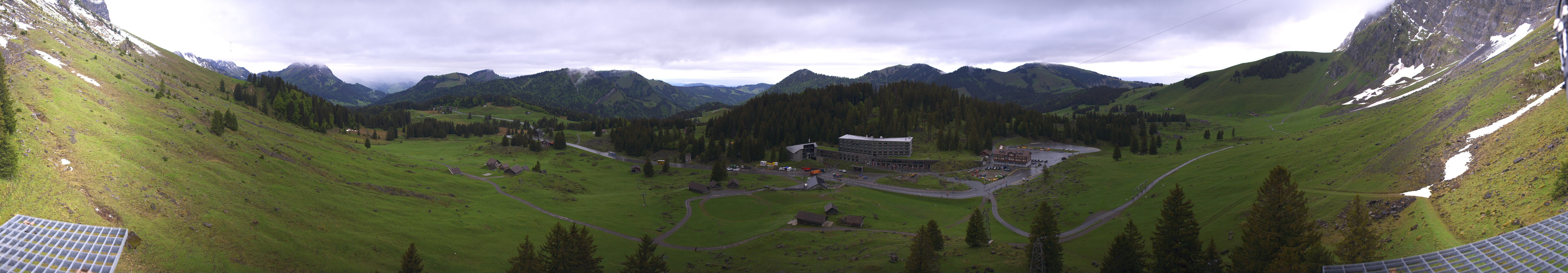 Archived image Webcam Hotel Schwägalp - Säntis mountain