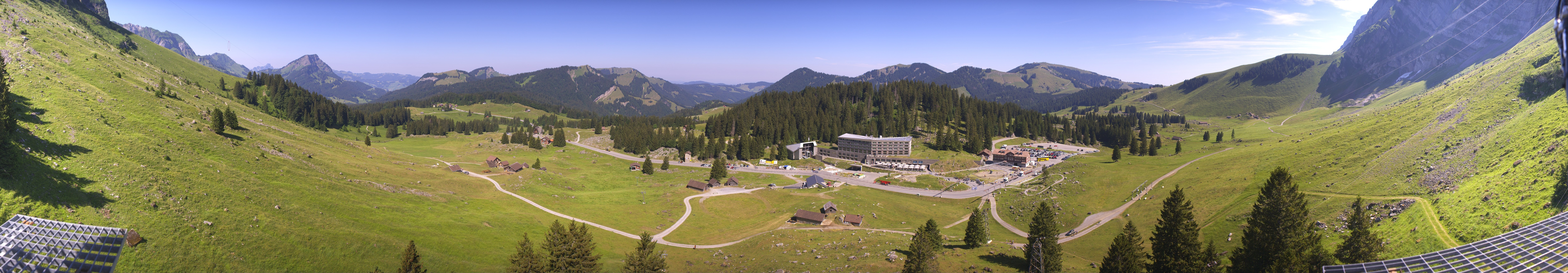 Archived image Webcam Hotel Schwägalp - Säntis mountain