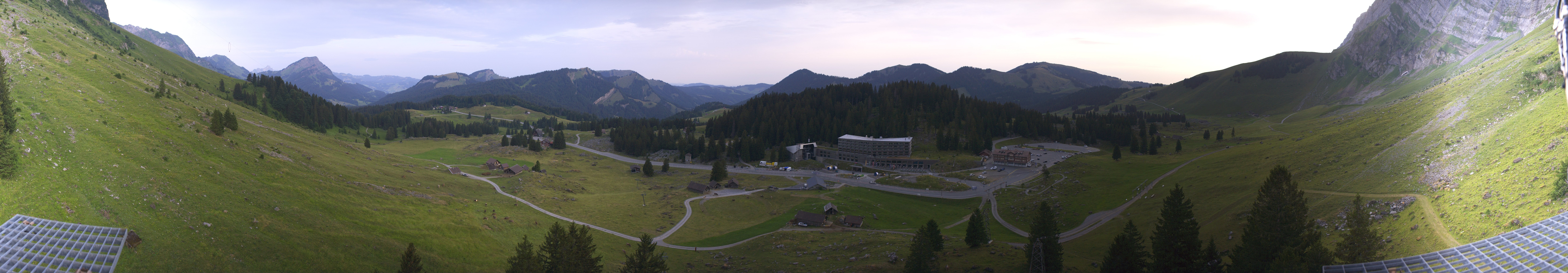 Archived image Webcam Hotel Schwägalp - Säntis mountain