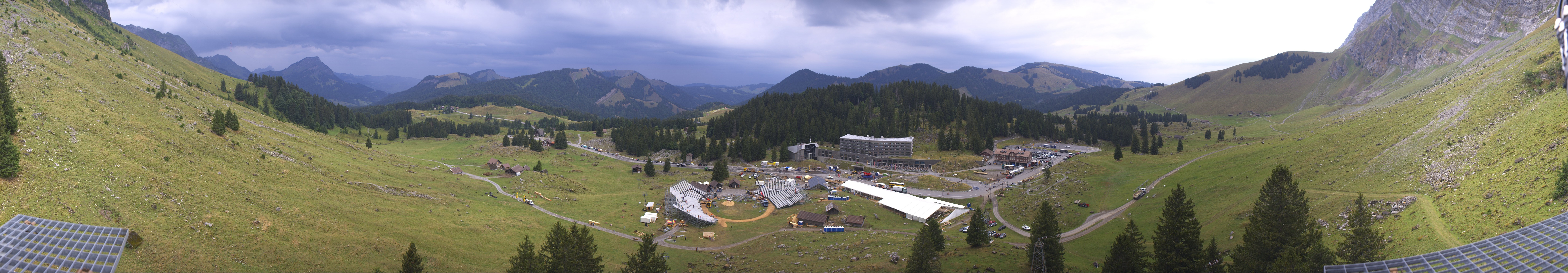 Archived image Webcam Hotel Schwägalp - Säntis mountain