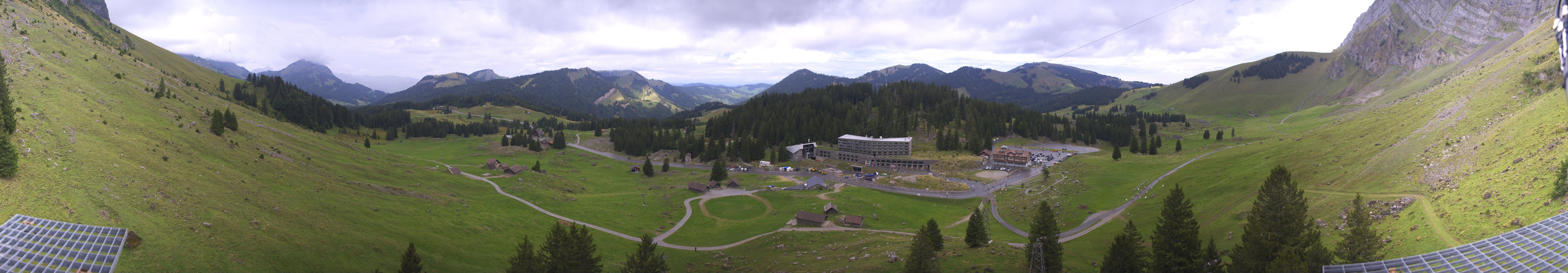 Archived image Webcam Hotel Schwägalp - Säntis mountain