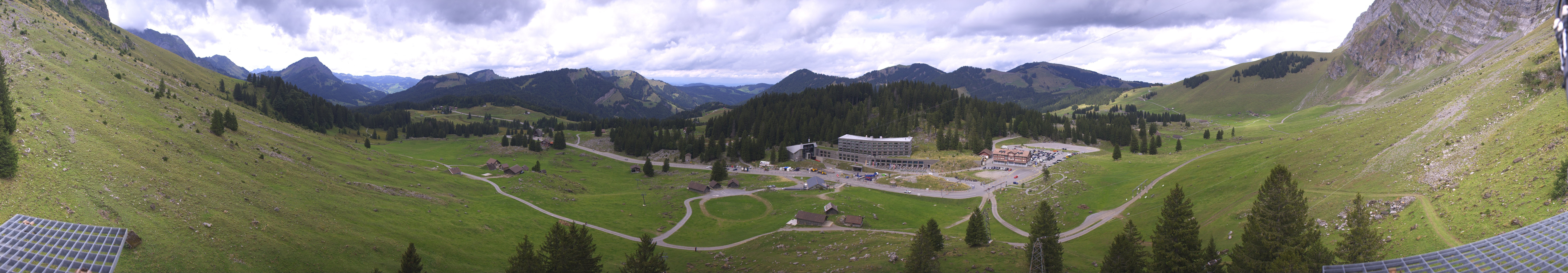 Archived image Webcam Hotel Schwägalp - Säntis mountain