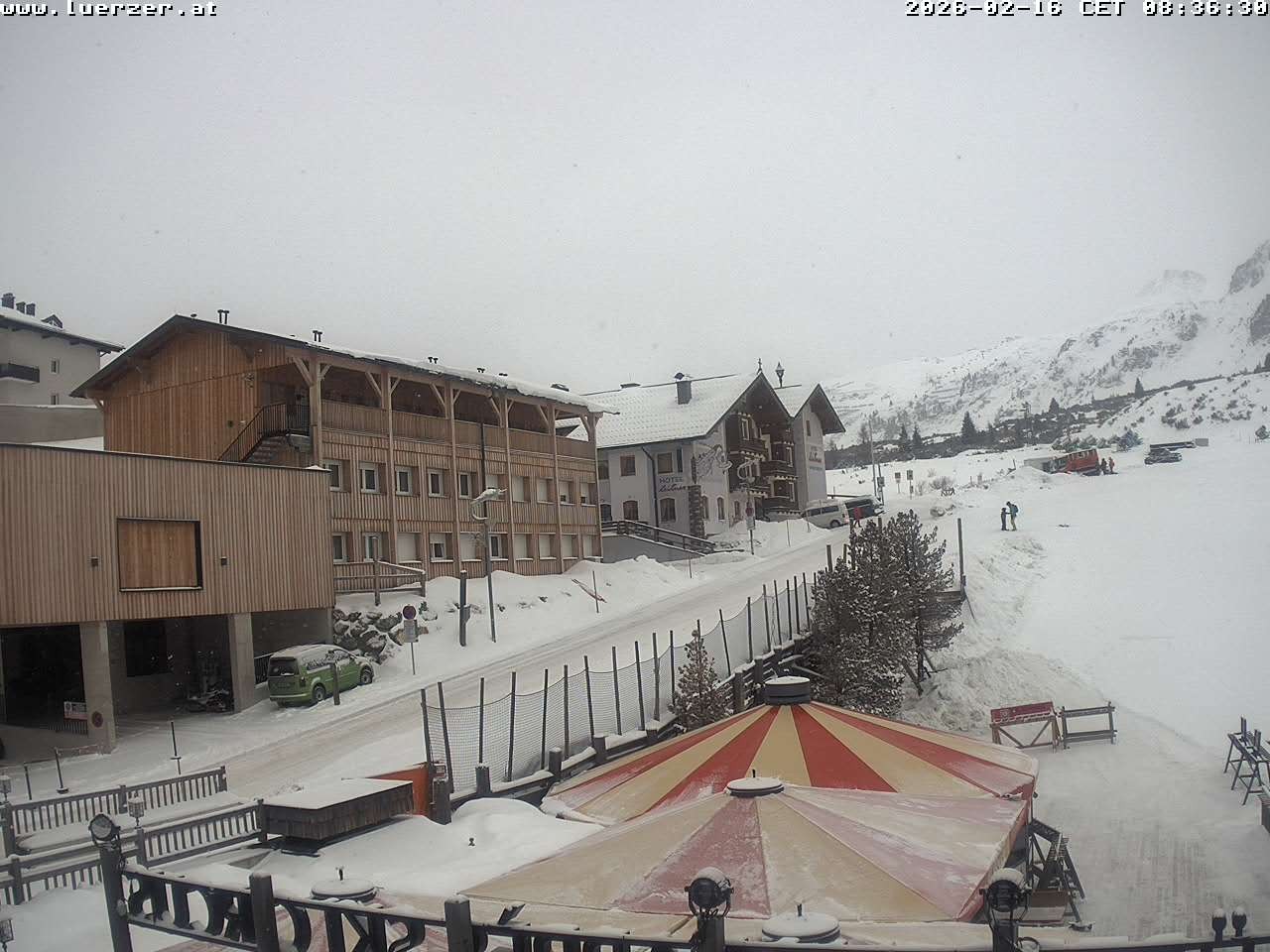 Archived image Webcam Lürzer Alm in Obertauern