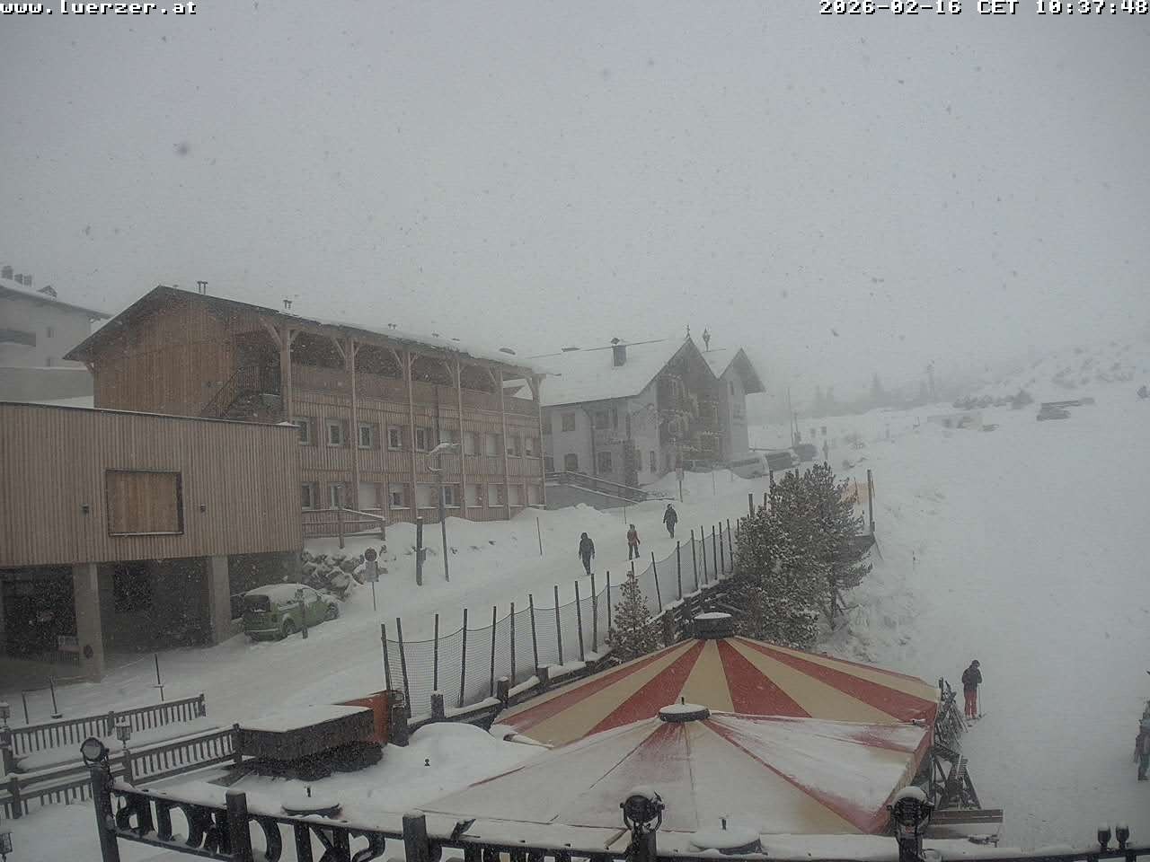Archived image Webcam Lürzer Alm in Obertauern