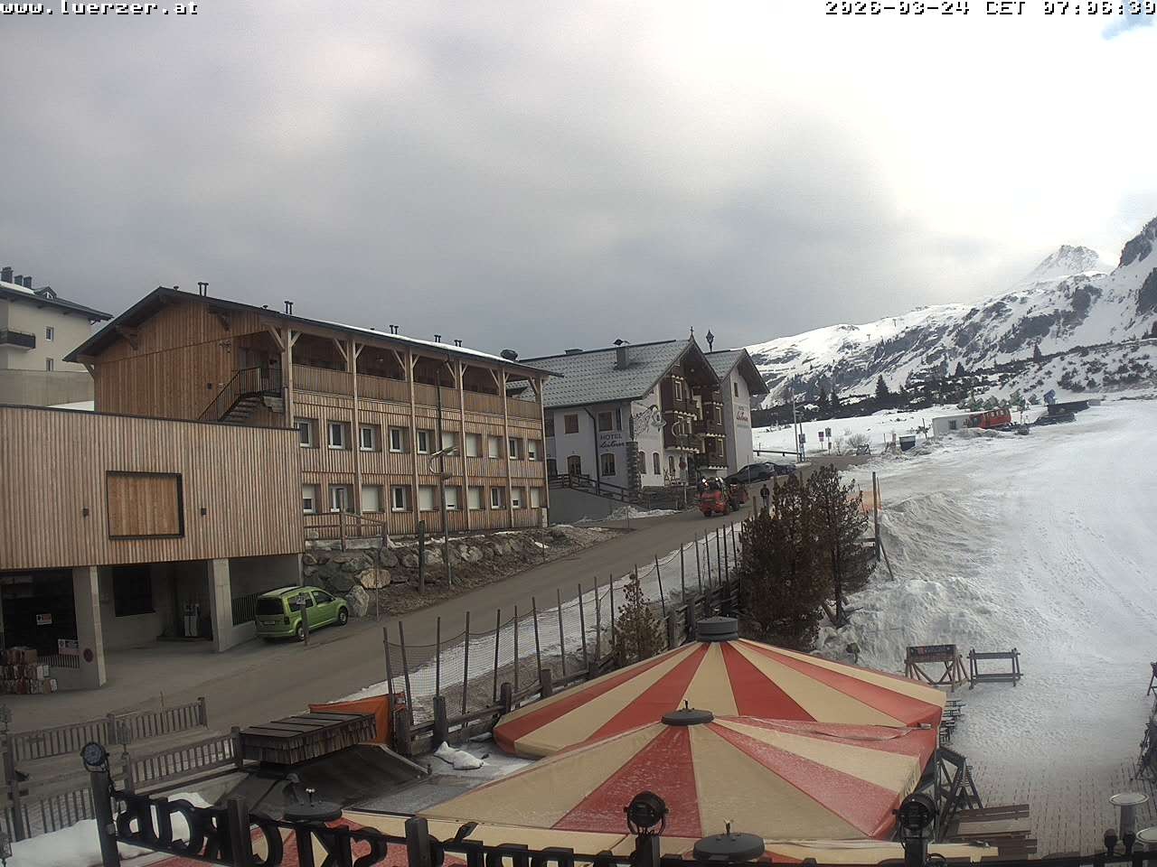 Archived image Webcam Lürzer Alm in Obertauern