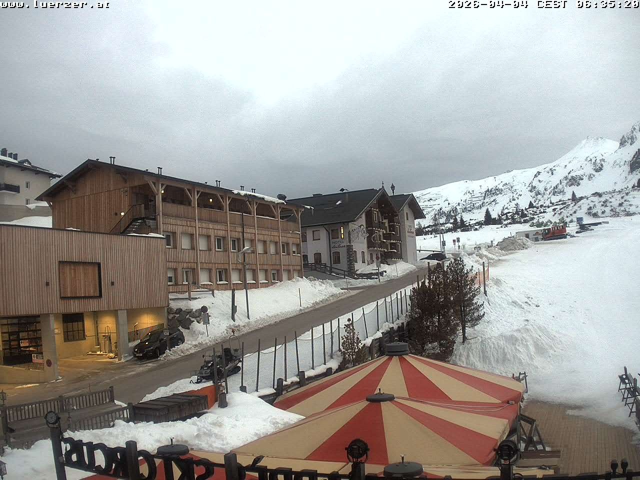 Archived image Webcam Lürzer Alm in Obertauern