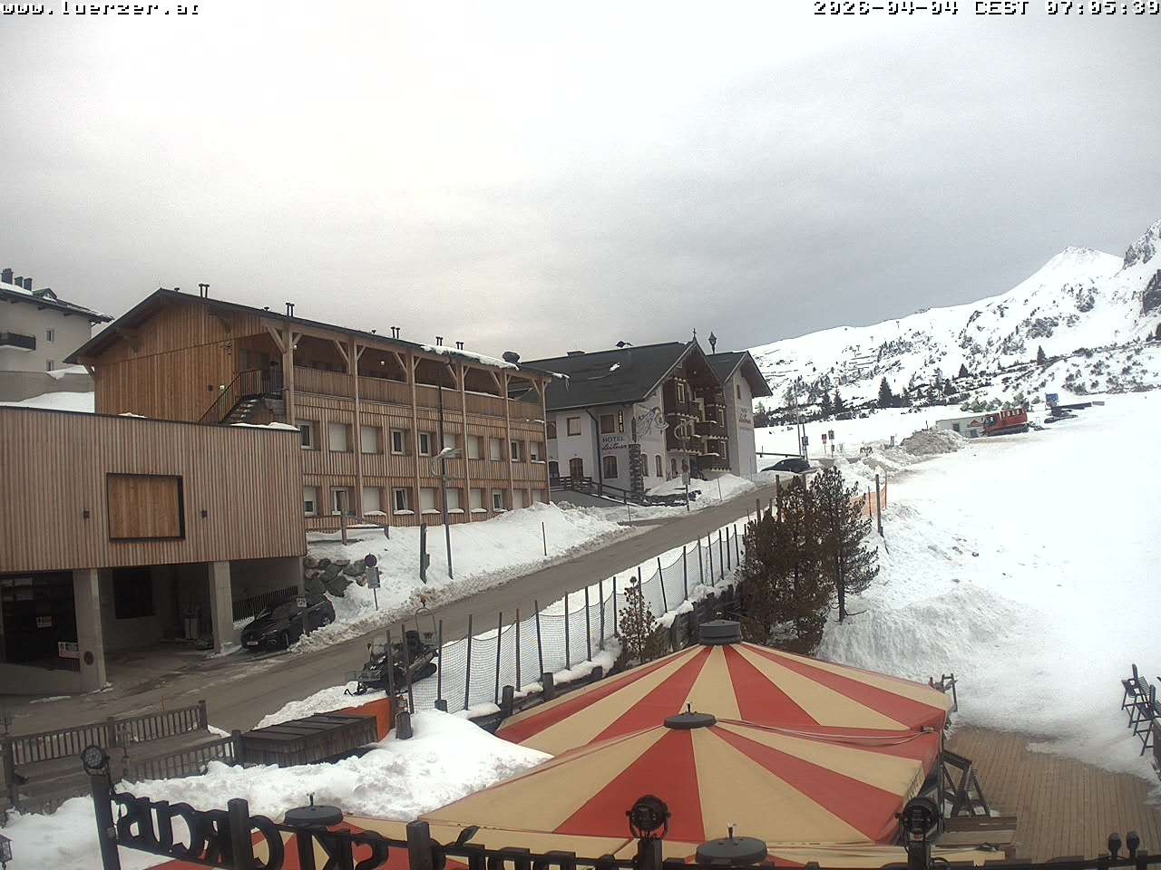 Archived image Webcam Lürzer Alm in Obertauern