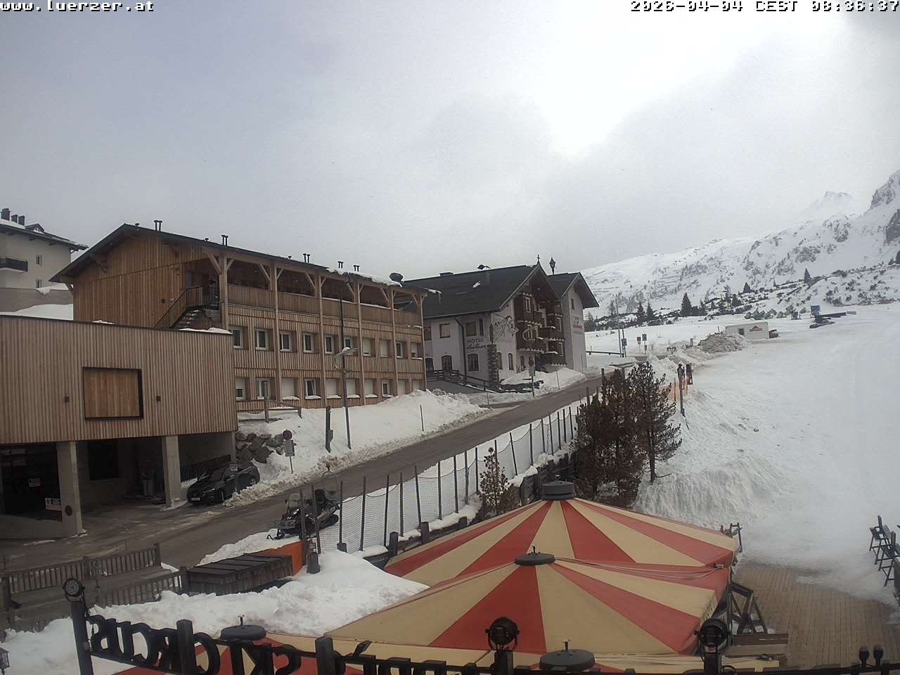 Archived image Webcam Lürzer Alm in Obertauern