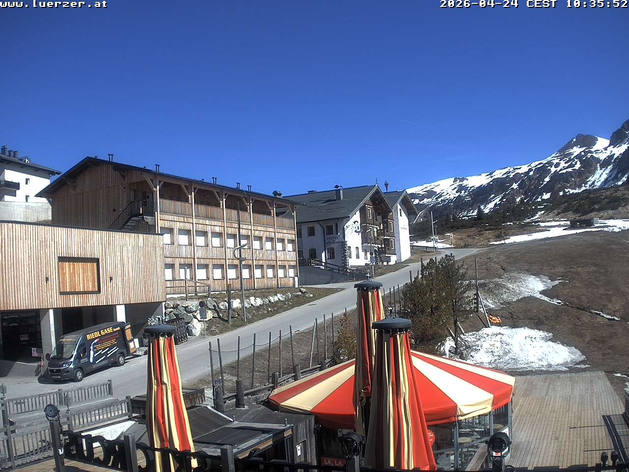 Archived image Webcam Lürzer Alm in Obertauern