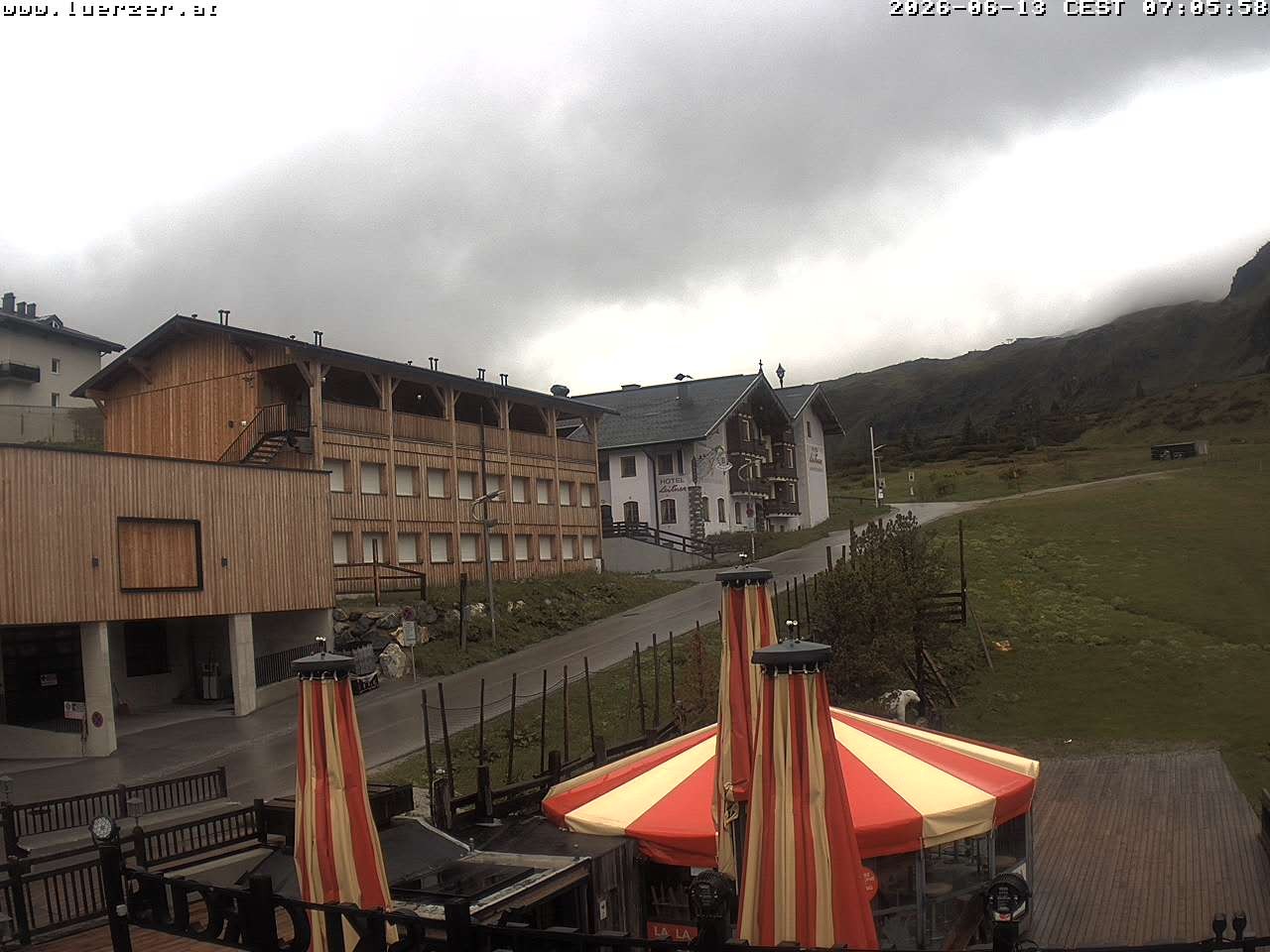 Archived image Webcam Lürzer Alm in Obertauern