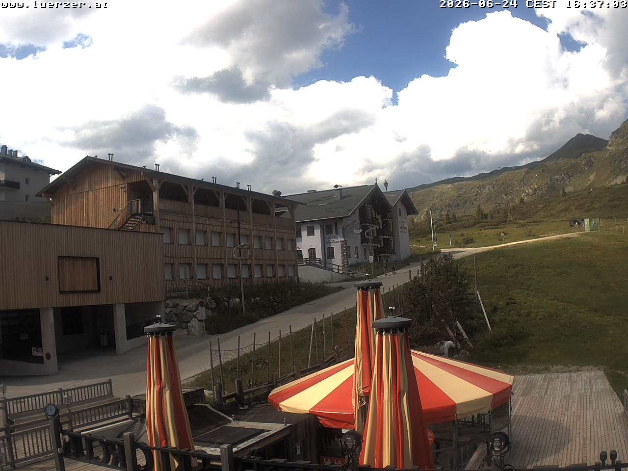 Archived image Webcam Lürzer Alm in Obertauern