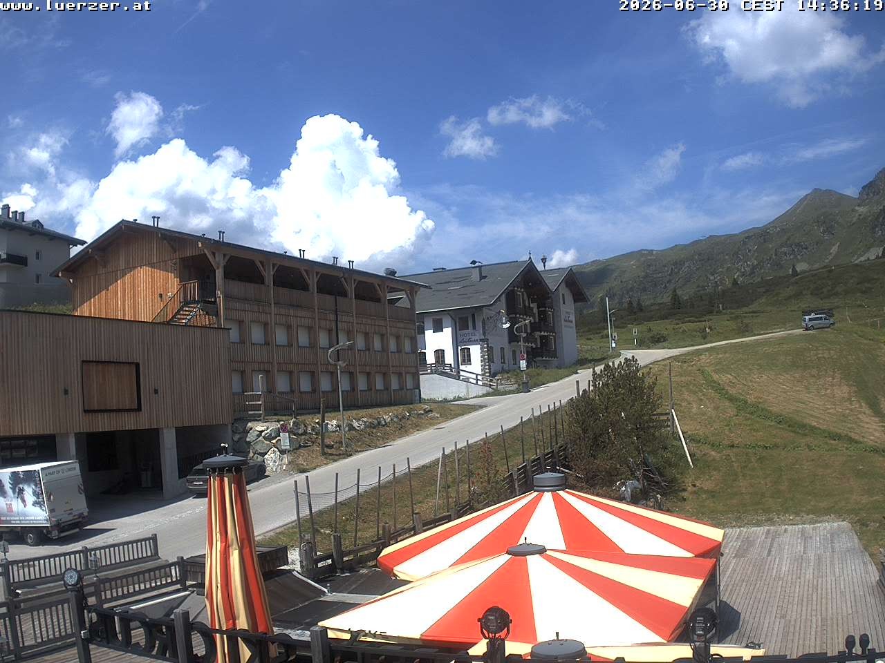 Archived image Webcam Lürzer Alm in Obertauern