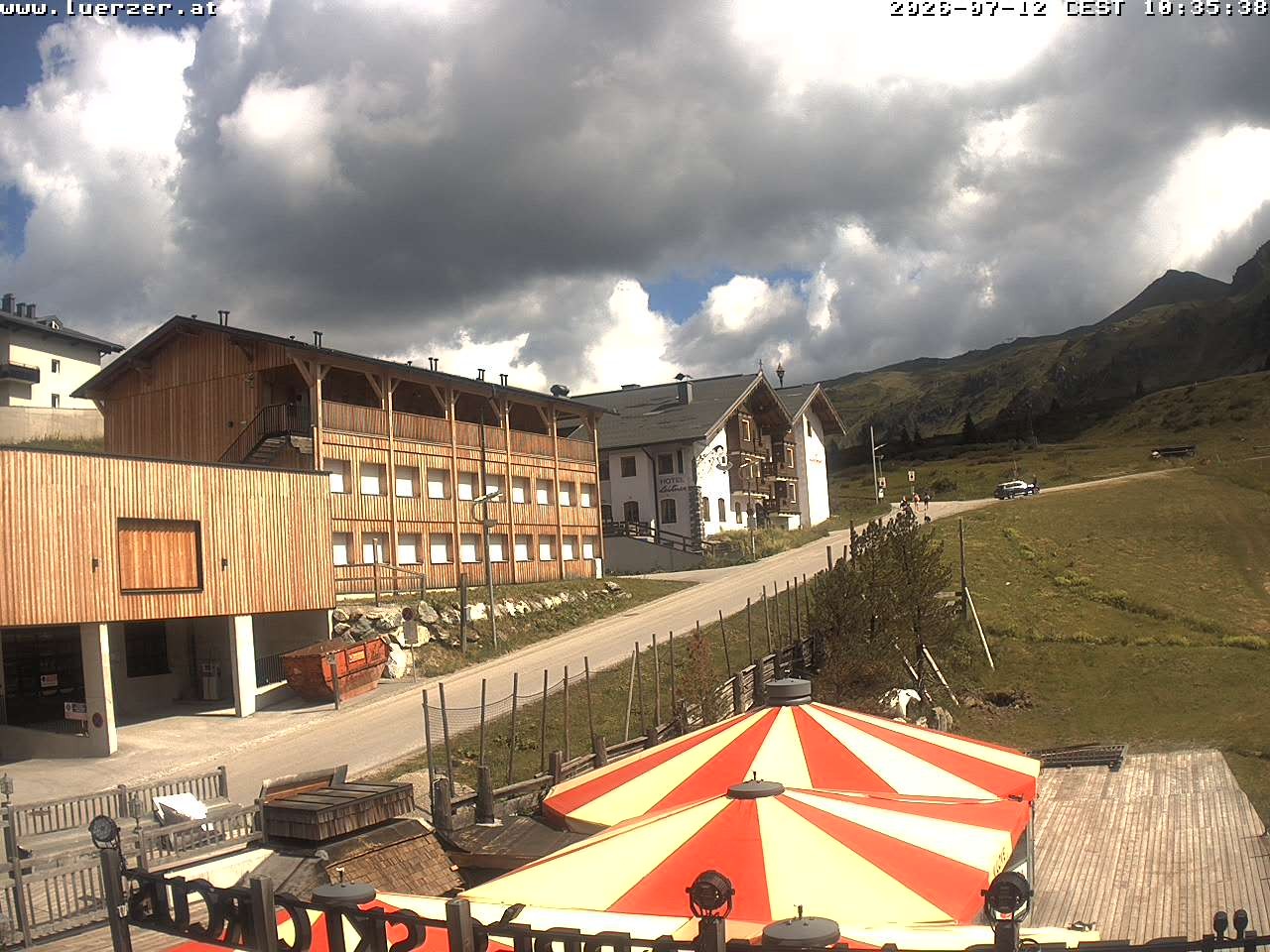 Archived image Webcam Lürzer Alm in Obertauern