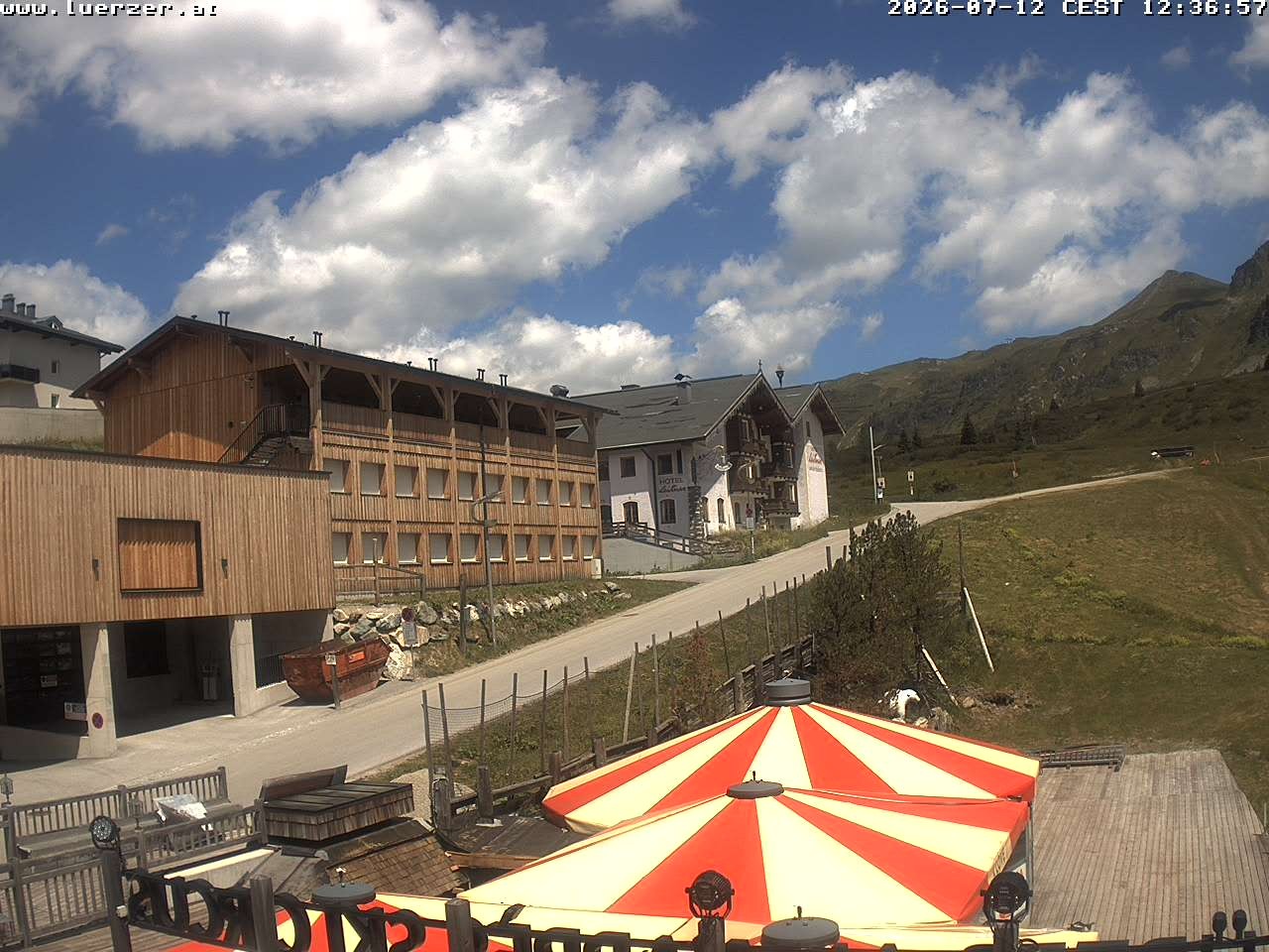 Archived image Webcam Lürzer Alm in Obertauern