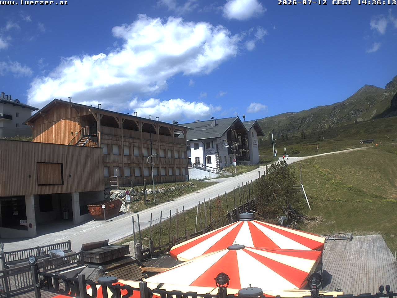 Archived image Webcam Lürzer Alm in Obertauern