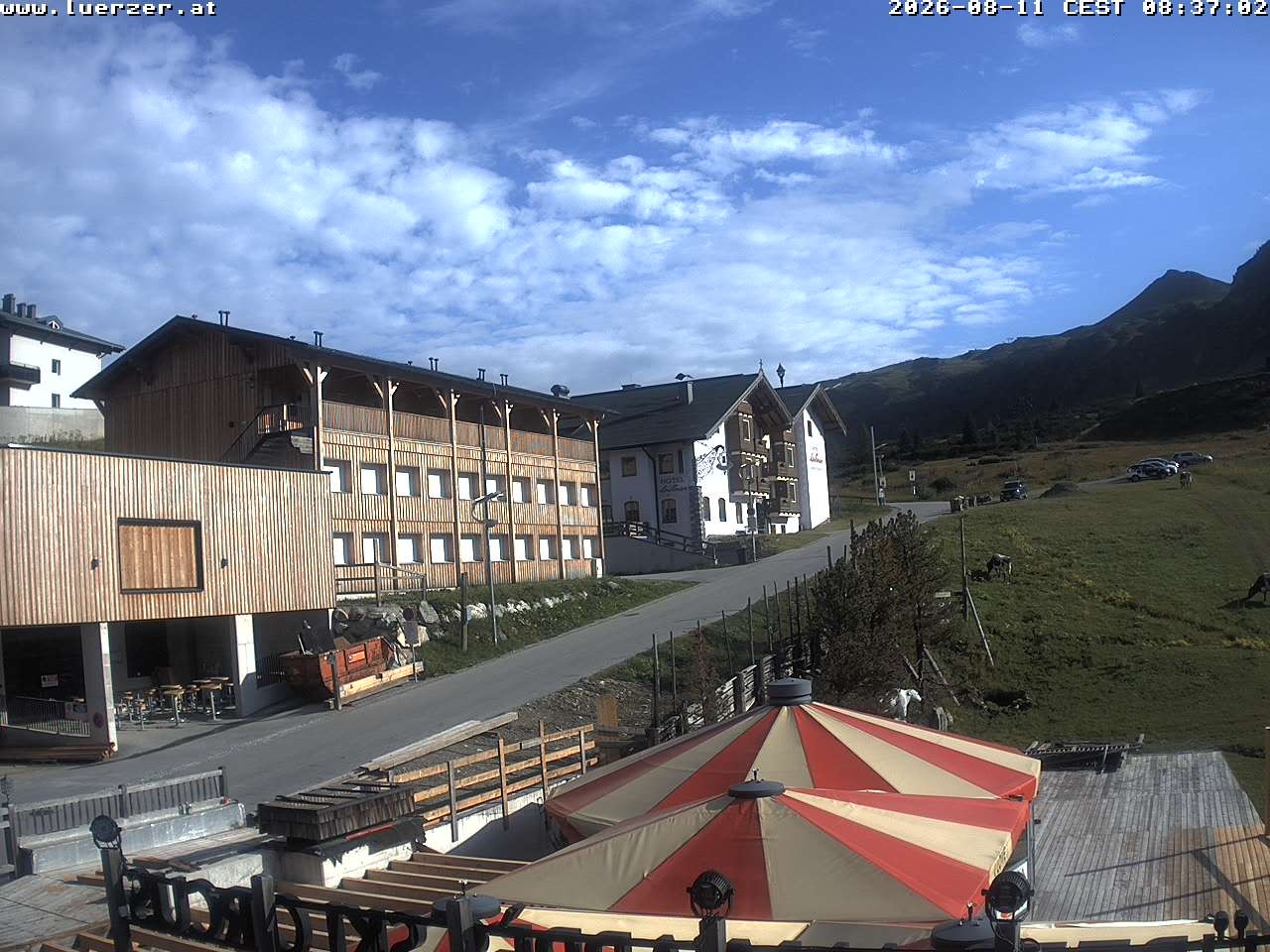 Archived image Webcam Lürzer Alm in Obertauern